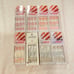 8 x Kiss Assort Impress Press On Nails Pink Jeweled Almond, Purple, Marble NIB