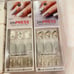 8 x Kiss Assort Impress Press On Nails Pink Jeweled Almond, Purple, Marble NIB