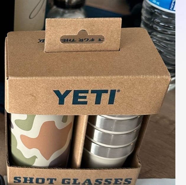 Yeti shot glasses