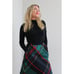 1980's Haberdashery Plaid Day Skirt // Women's Size XXS to XS 23 to 26 Waist