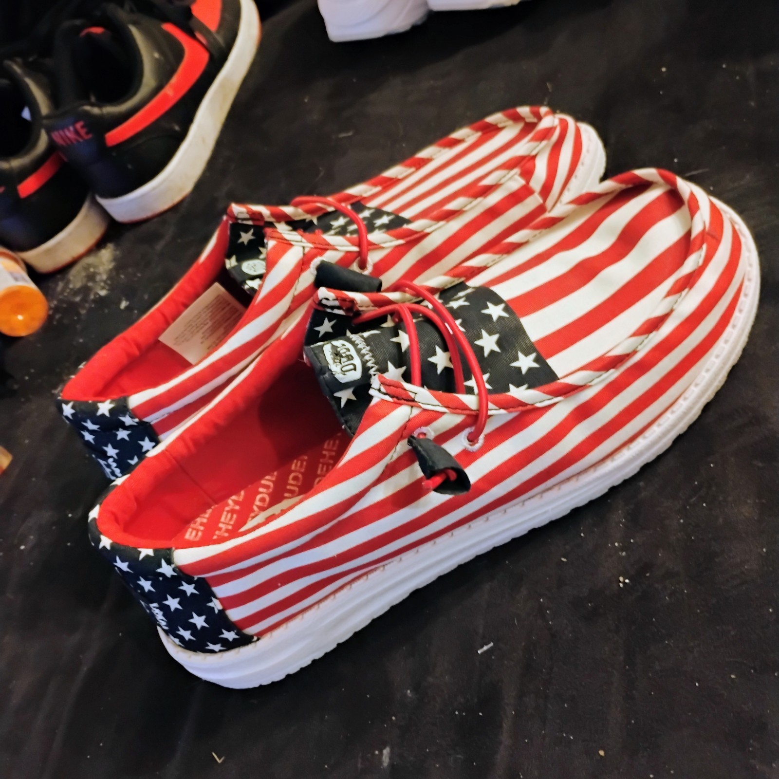 American flag hey dudes size 11