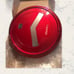 Red Intelligent Robot Vacuum Cleaner Sweeper With Suction & Obstacle Avoidance