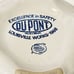 1988 Louisville Stoneware Country Flower Beverage Dispenser Crock DuPont Red Blu