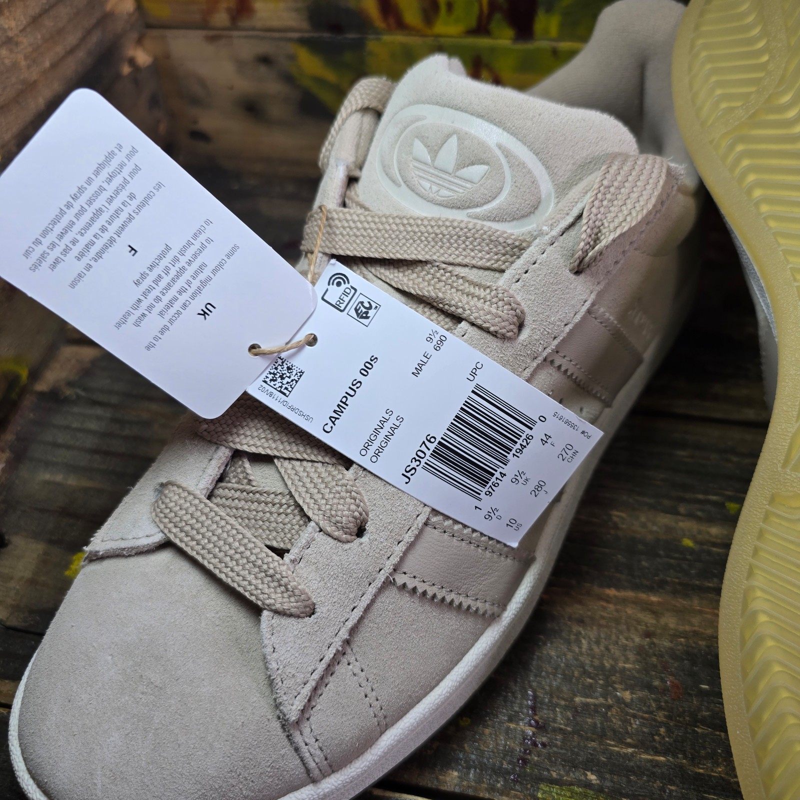 adidas Campus 00s Size 10 Clay Brown / Off White Men's