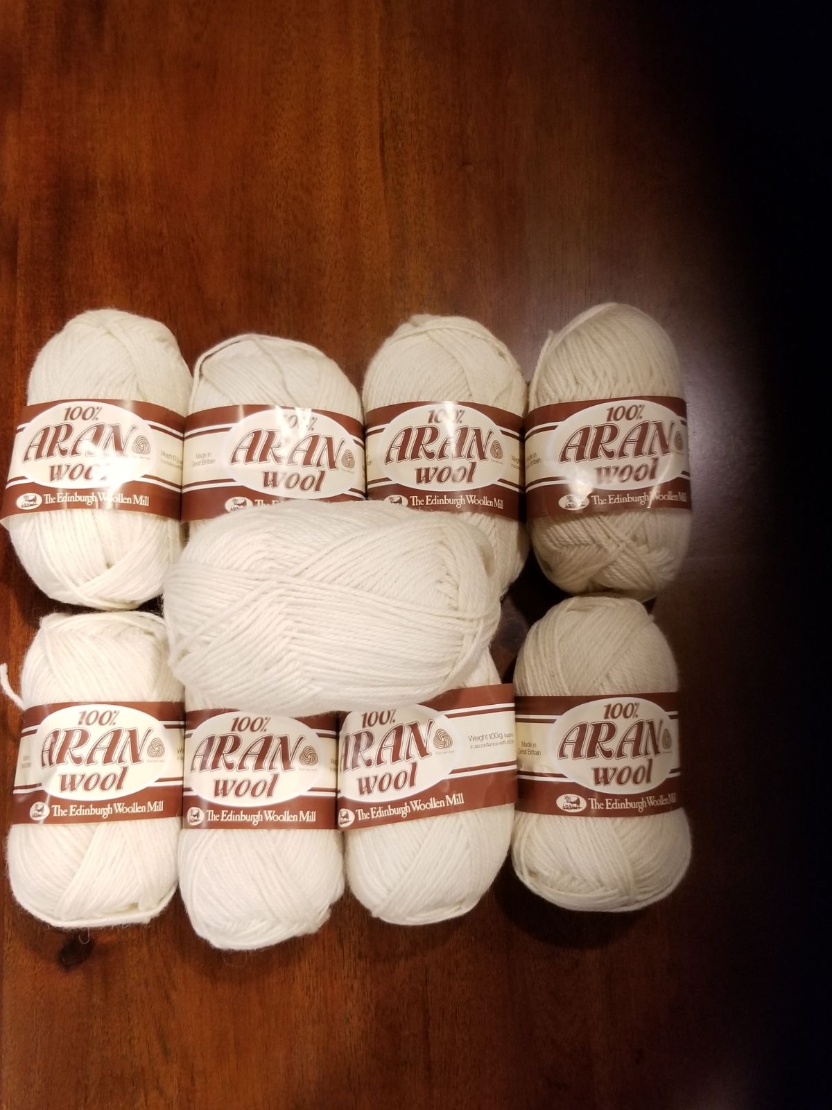 100% Wool yarn