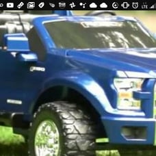 Power Wheels With Am/ Fm Radio.