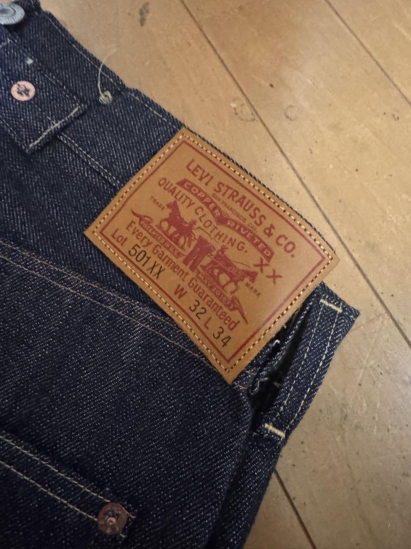 Levi's 501XX Dark Indigo W32 L34