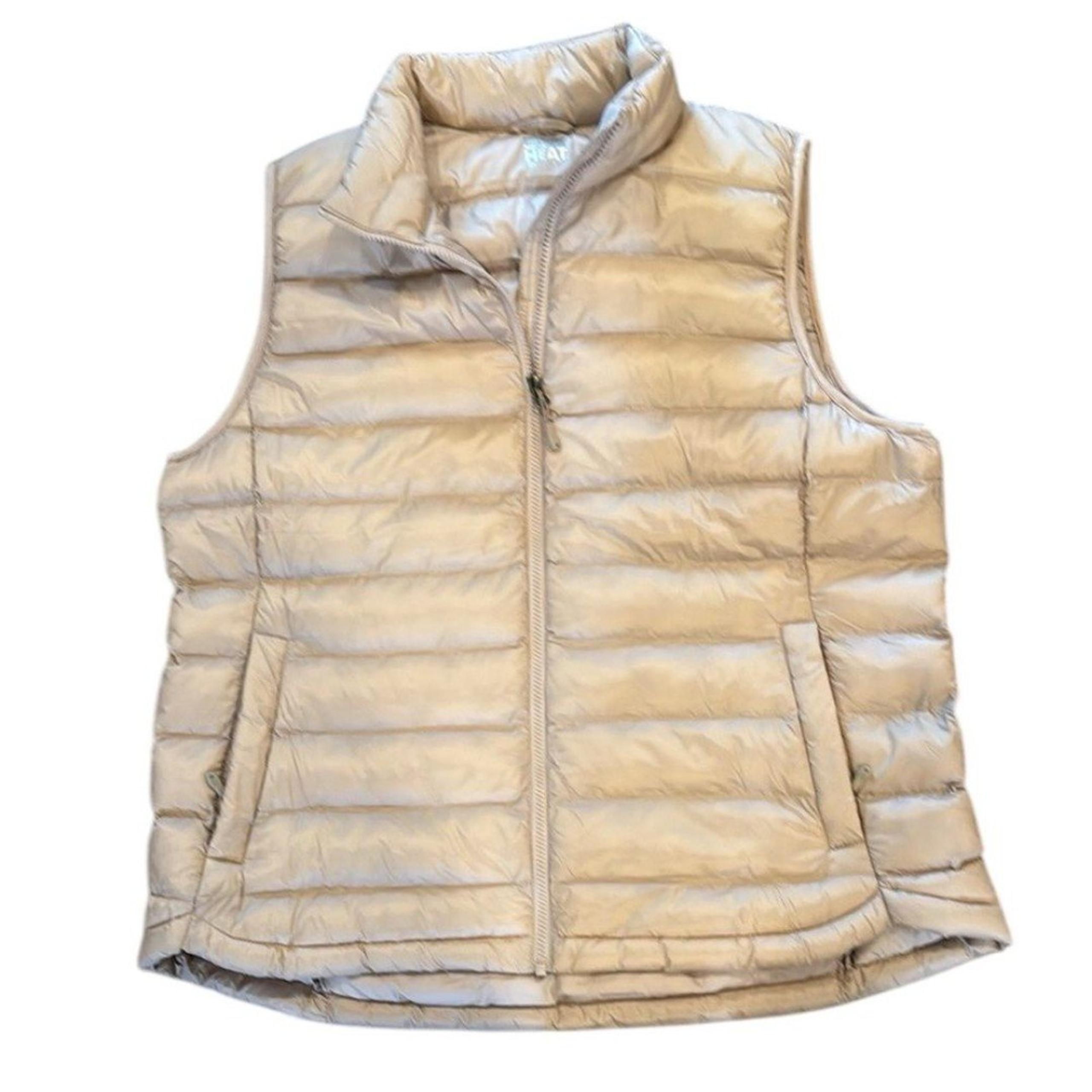 Beige Puffer Vest Womens Size XL - 32 Degrees