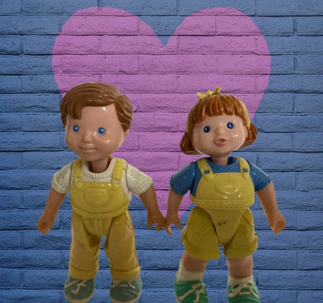 Fisher Price Loving Family boy girl twins