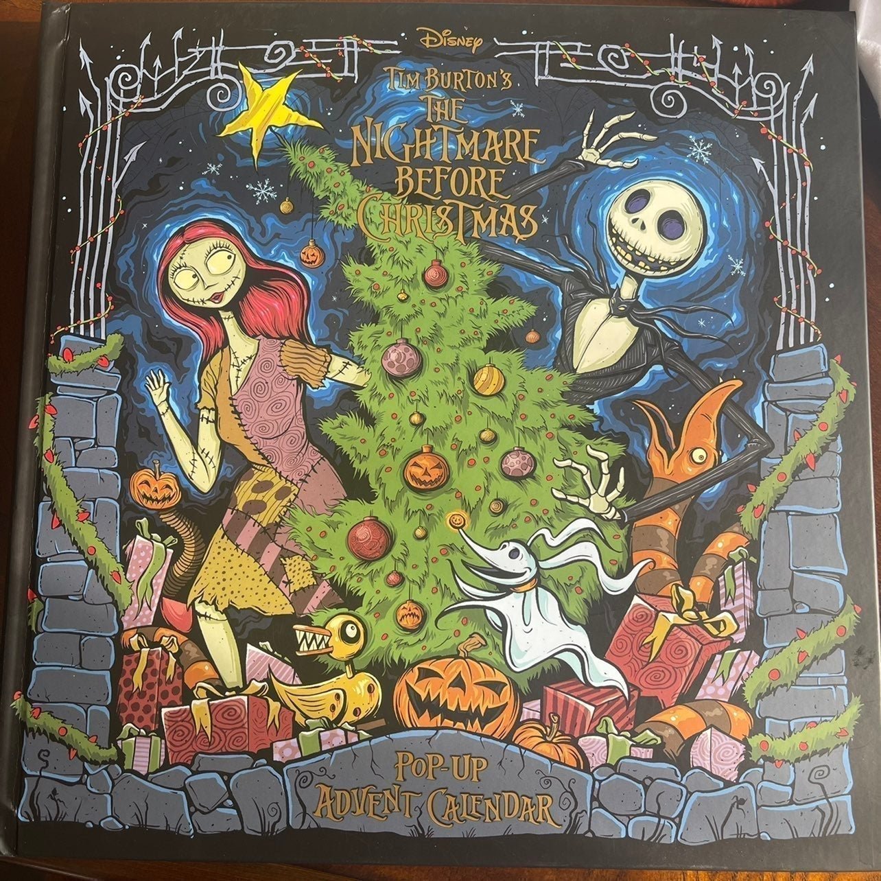 The night before christmas pop -up advent calendar book