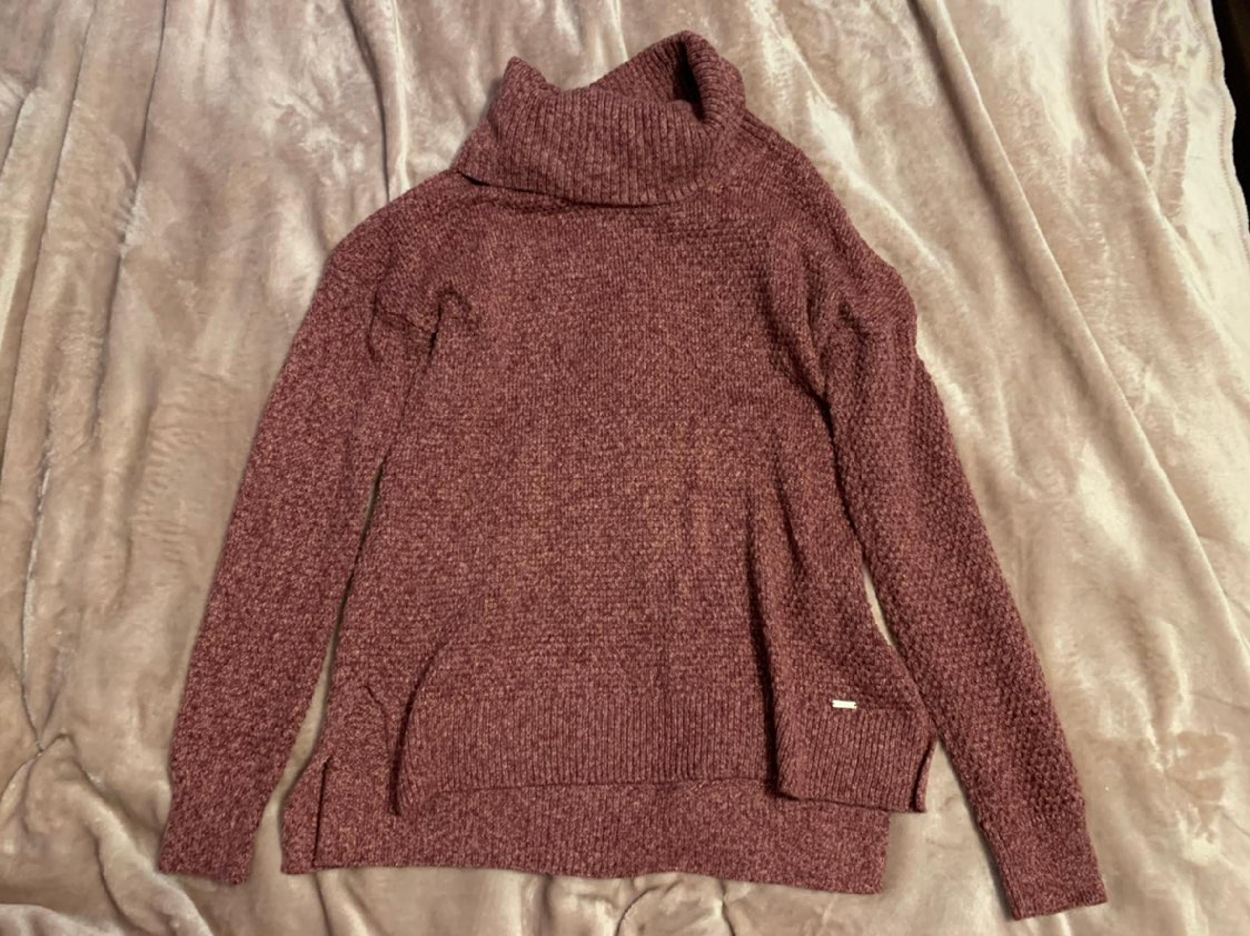 Pink Turtlleneck Sweater