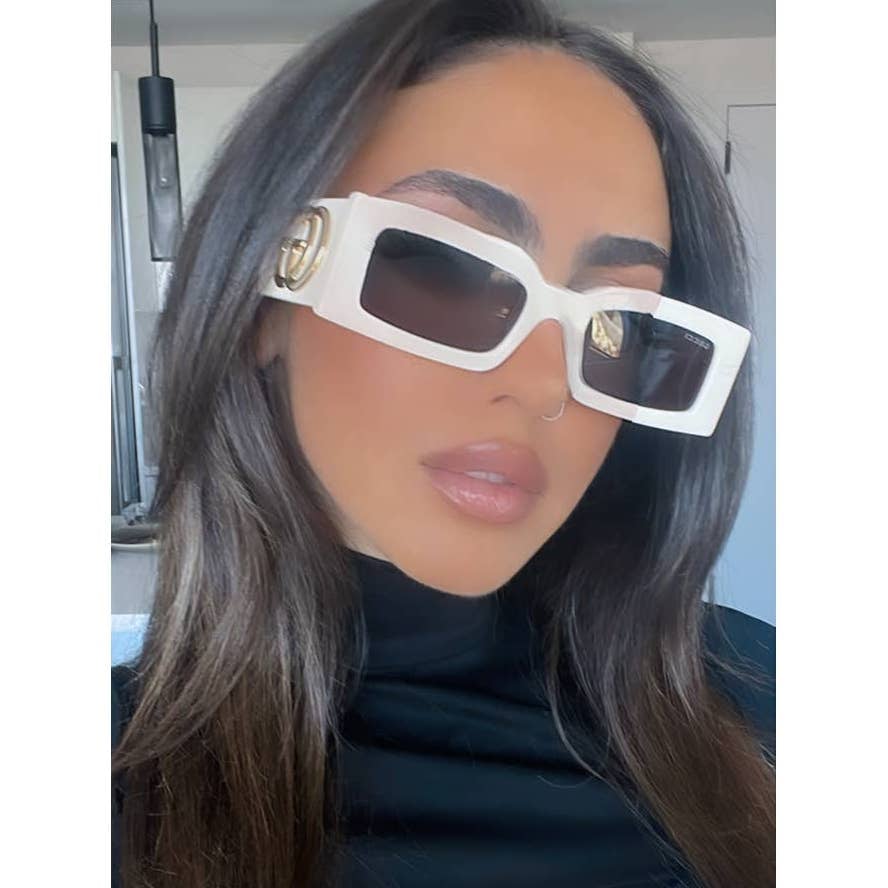 NEW Gucci GG1425S Ivory White Marmont Sunglasses 505
