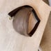 Brown Faux Leather Belt bag Fanny Pack