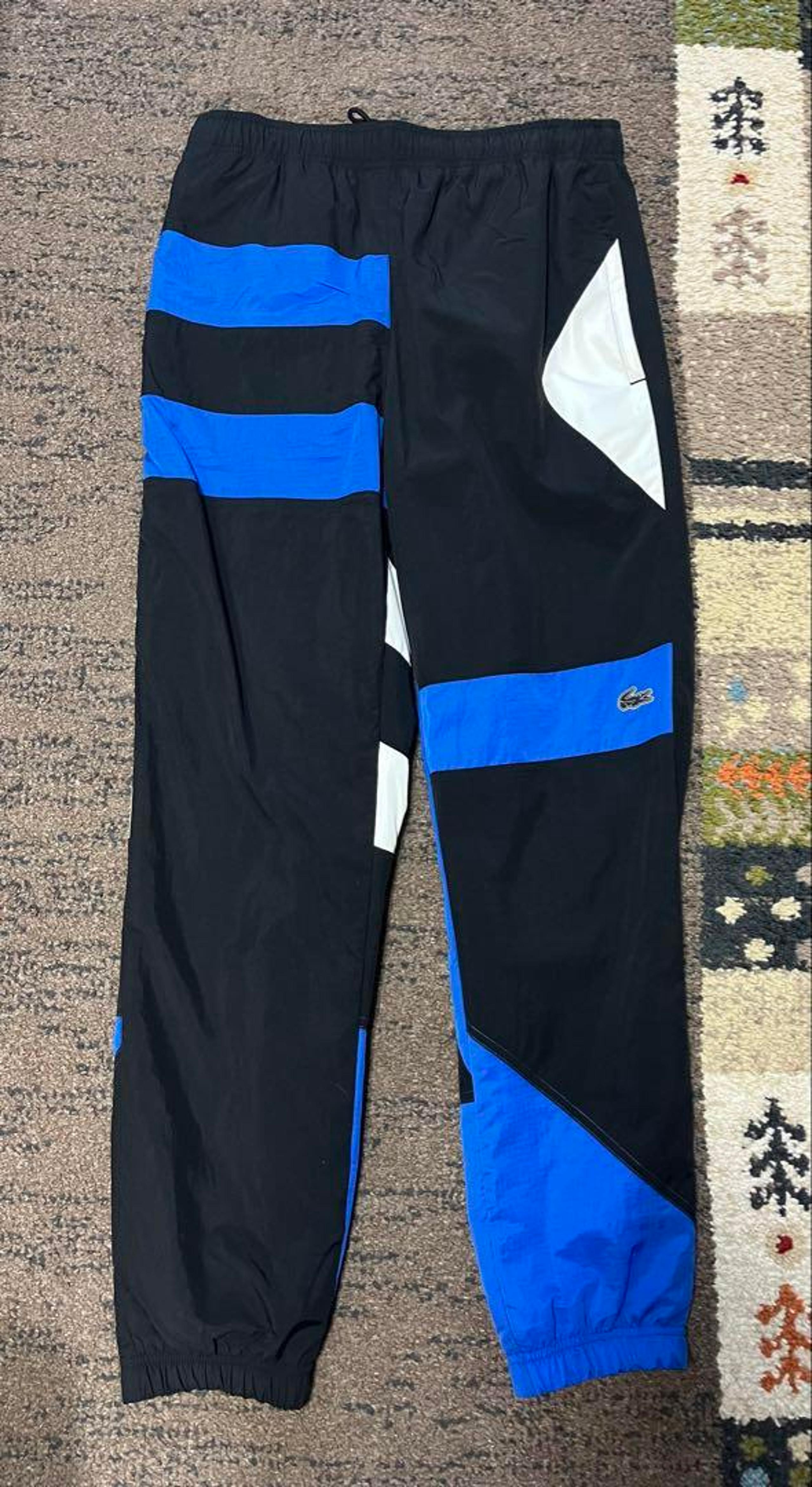 LACOSTE Asymmetric Patchwork Track Pants