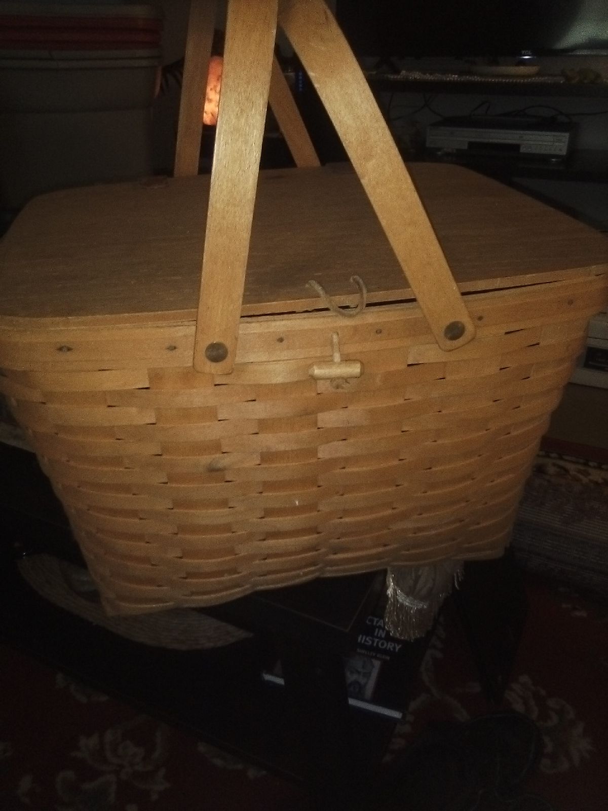 Longaberger picnic basket