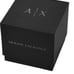 A|X ARMANI EXCHANGE Men's Three-Hand Camo Pattern Stainless Steel Mesh Watch