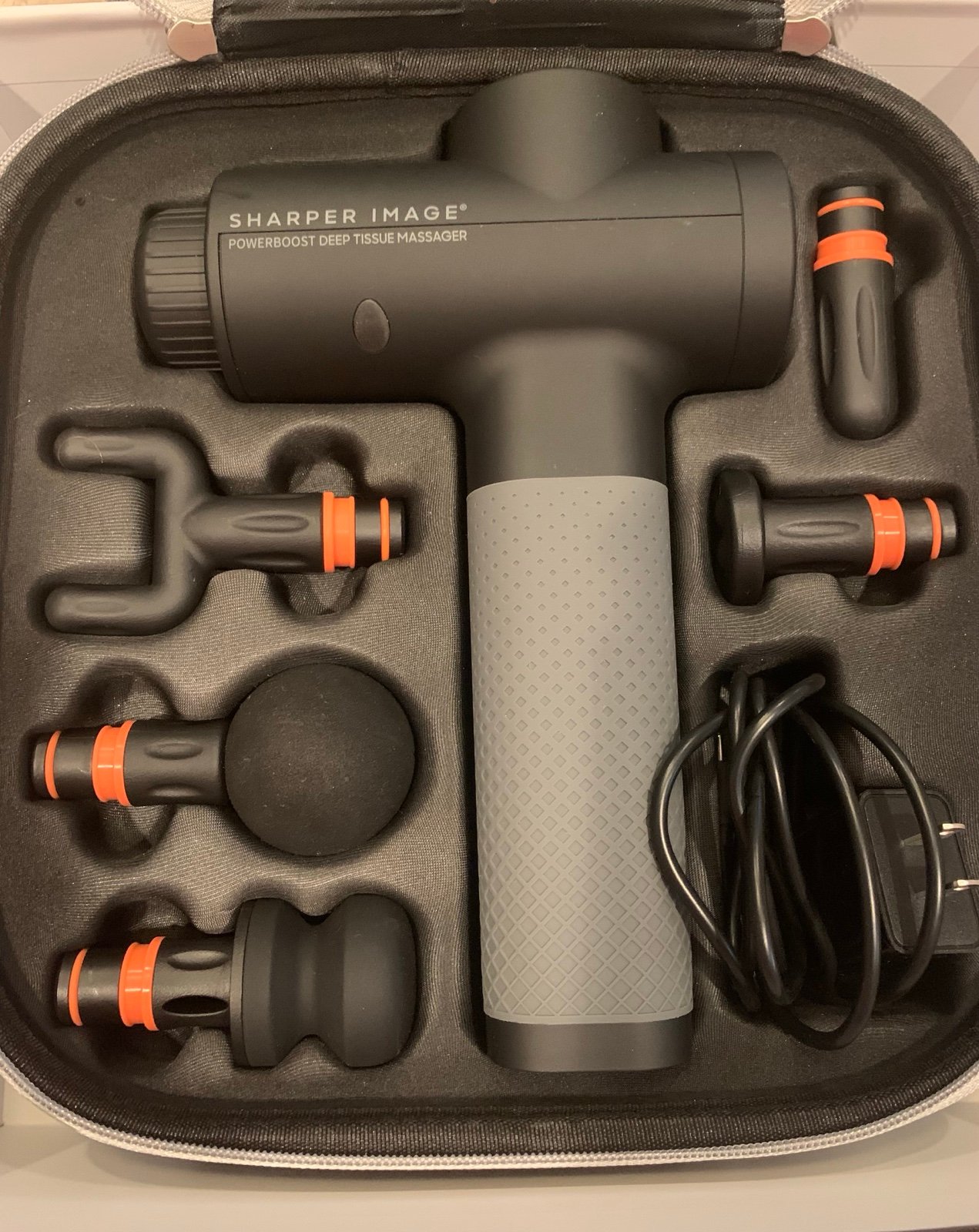 Massage Gun from Sharper Image