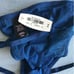 Victoria's Secret vintage green swarovski nylon strappy bra v string panty set V