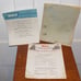 Vintage 1964 BSA Motorcycle Parts List, Receipts and Order Forms
