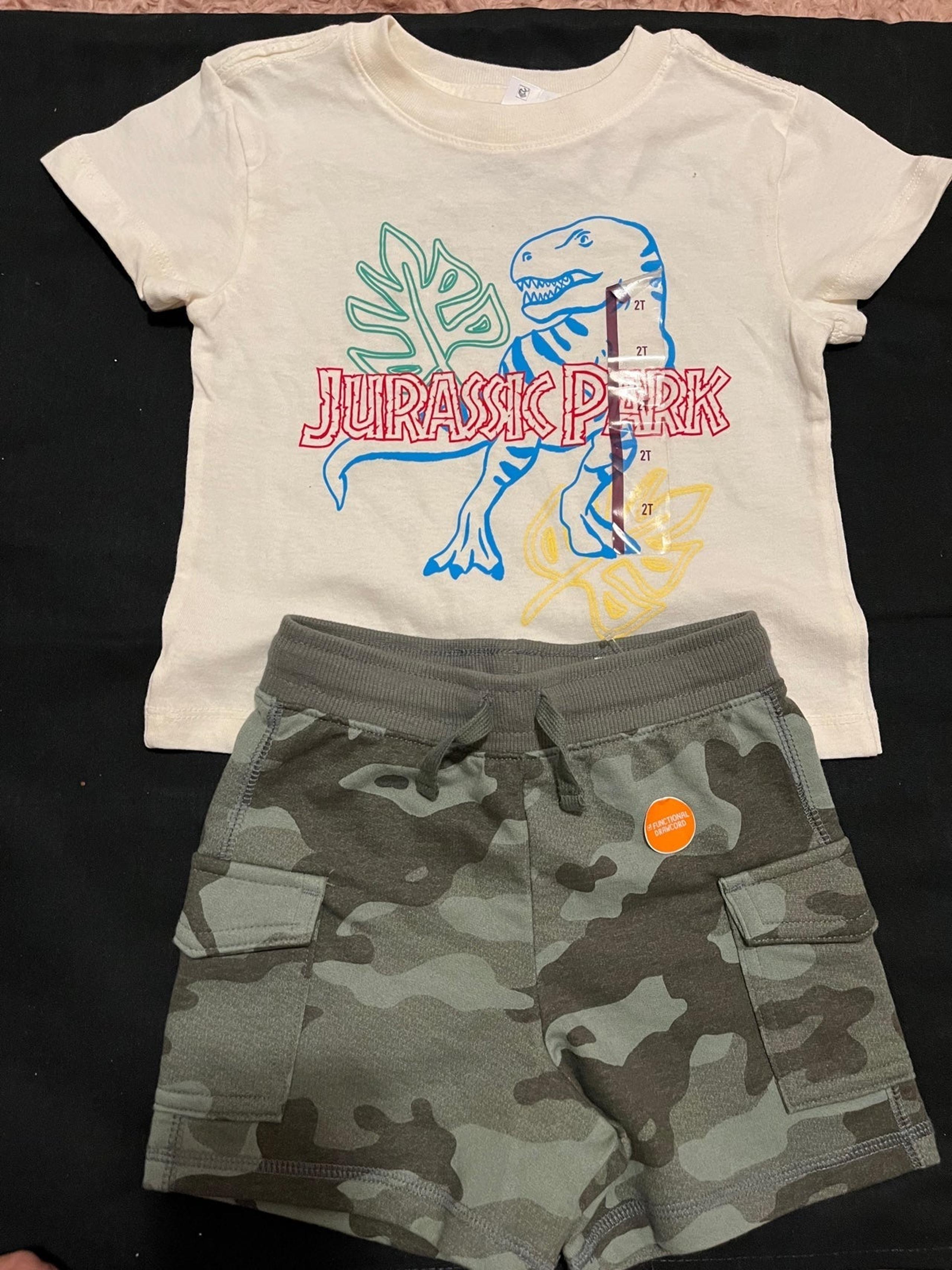toddler boy short set 2T