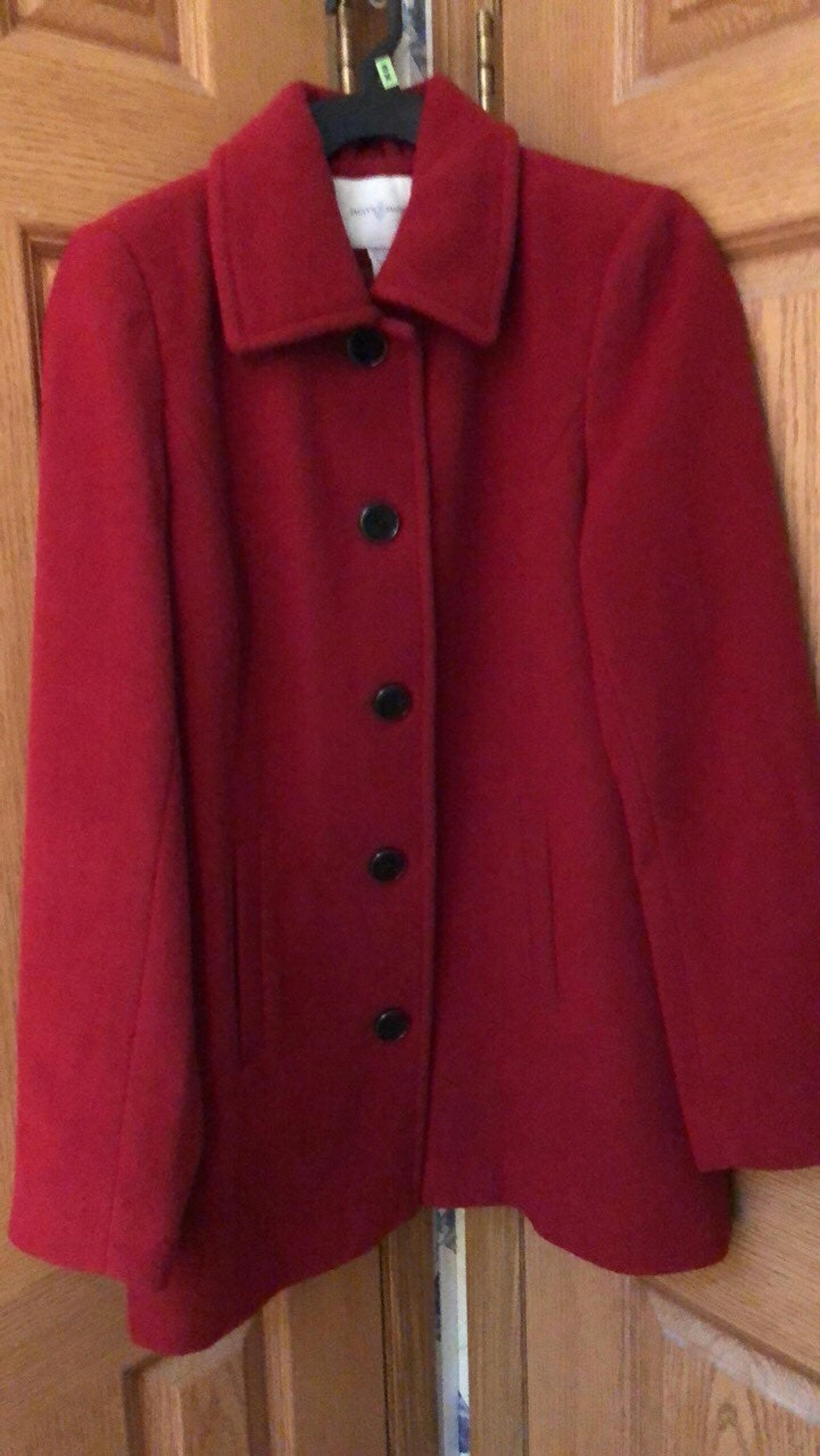 Red Pea Coat,