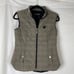 Arista Women’s Medium Tan Black Equestrian Horseback Riding Vest Ltd Edition