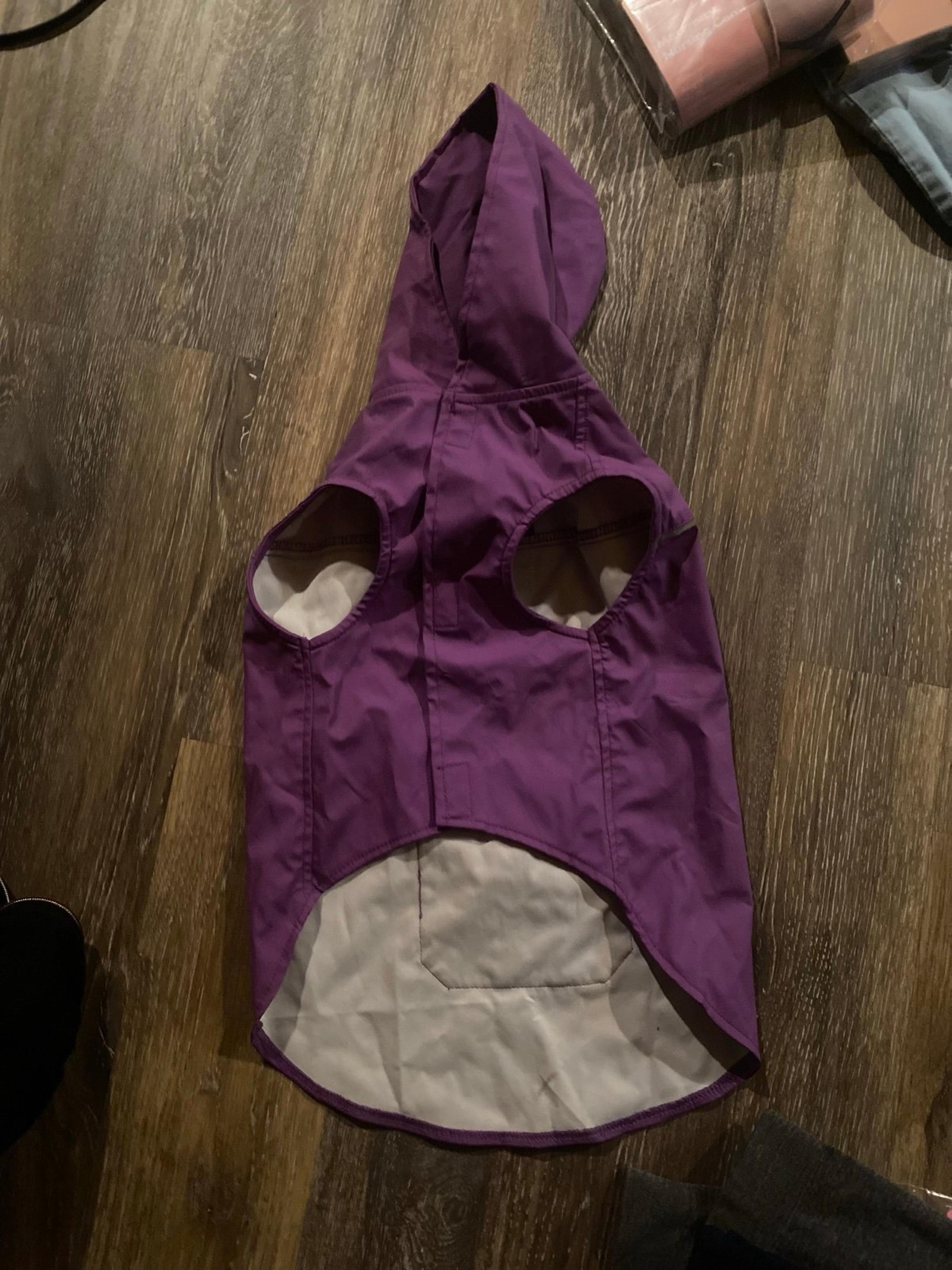 Dog raincoat
