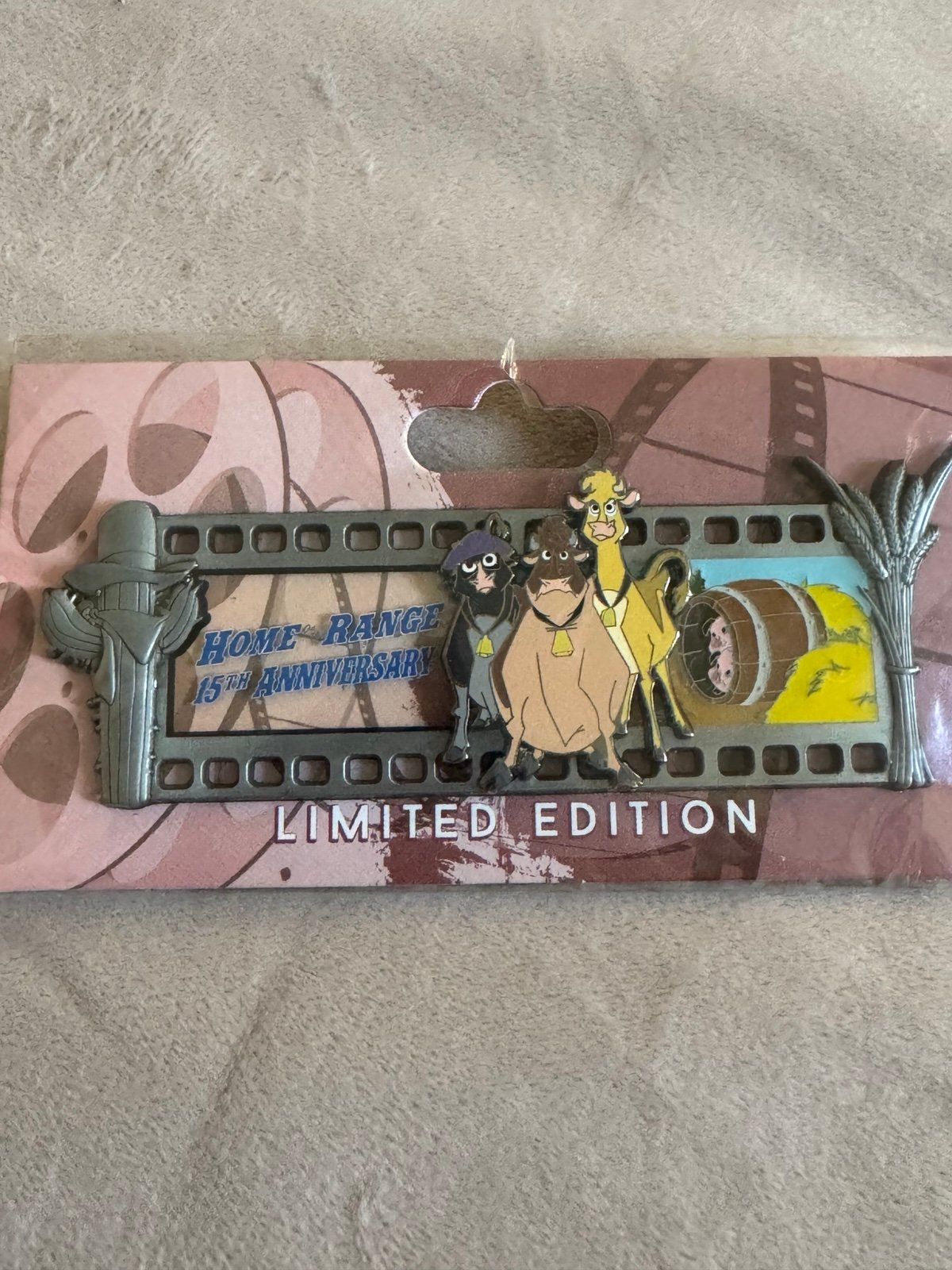 WDI MOG film strip pin Disney Home on the Range 15th Anniversary 2019