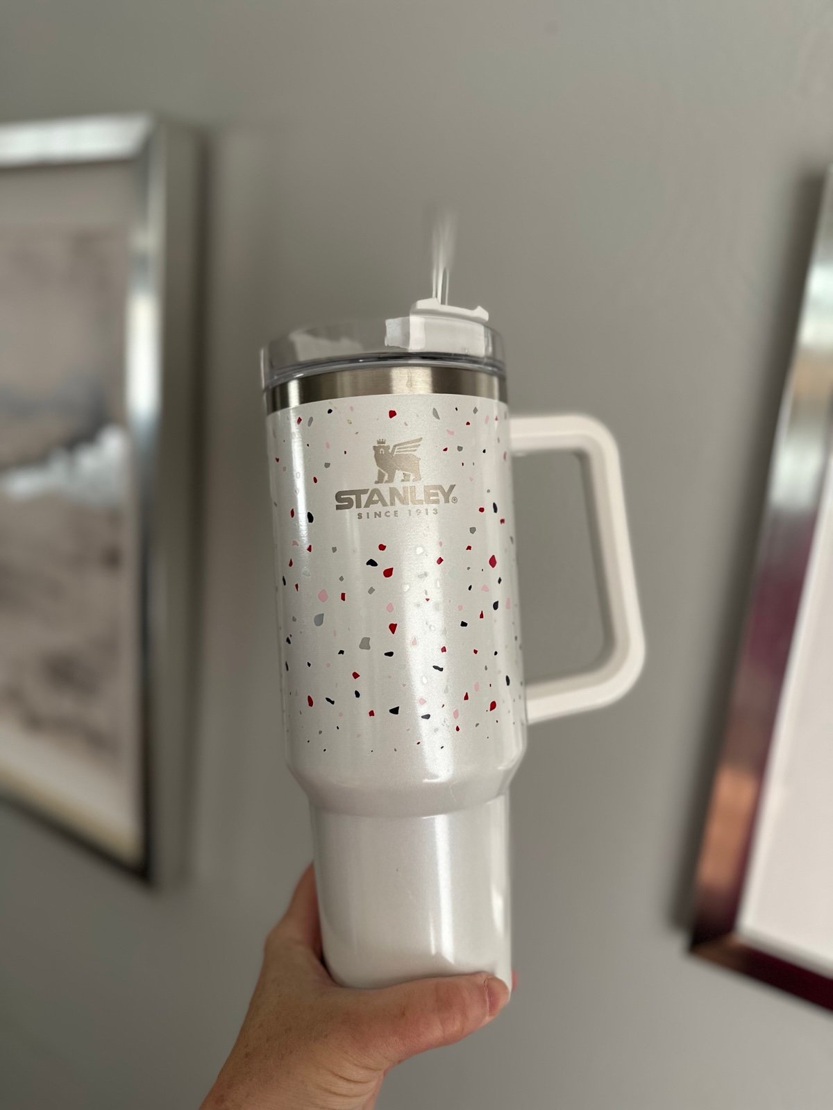 Stanley 40 oz Tumbler, Terrazzo Limited Edition EUC