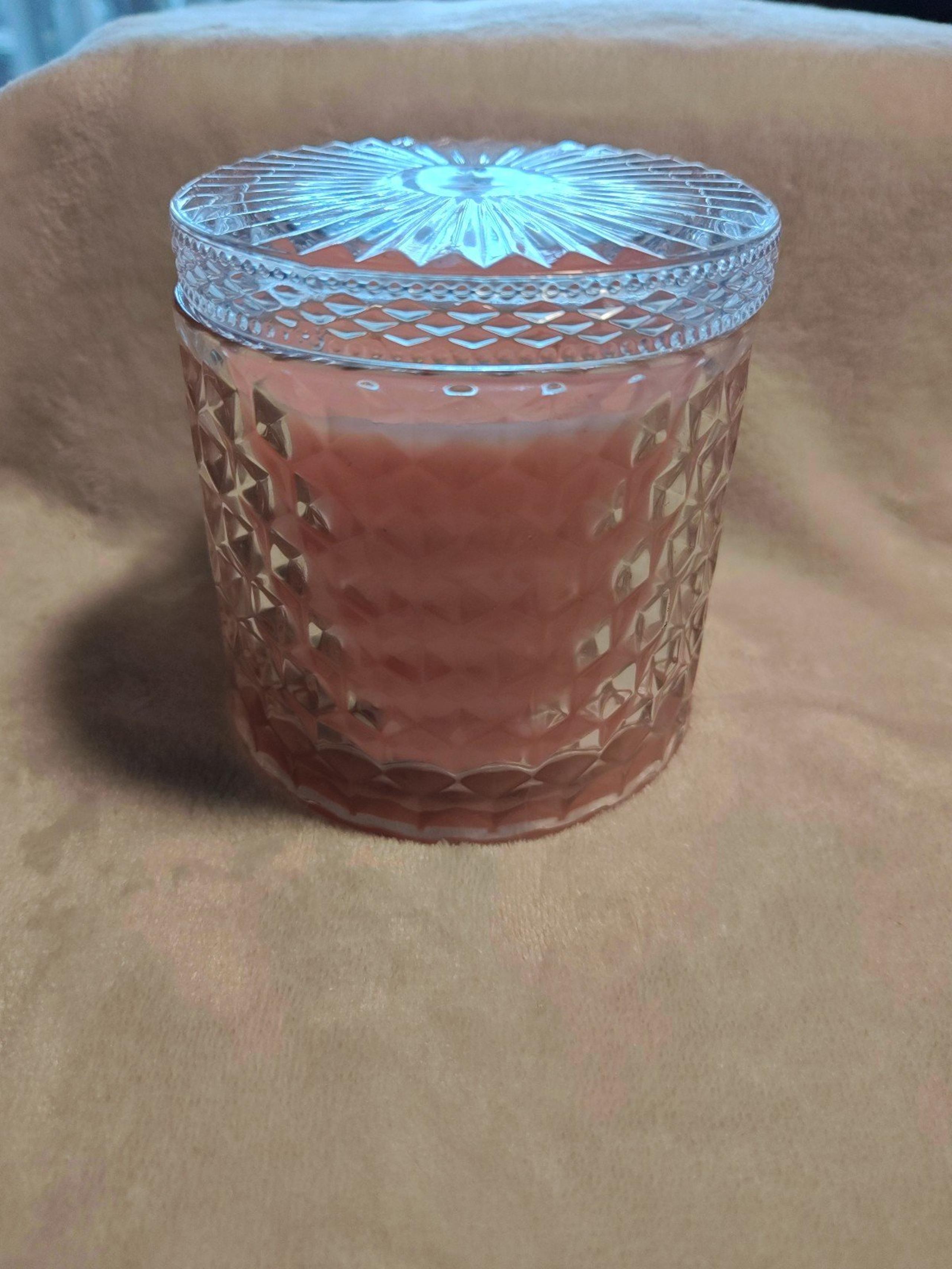 Fragrant jewels French Rose Satin Candle RINGLESS