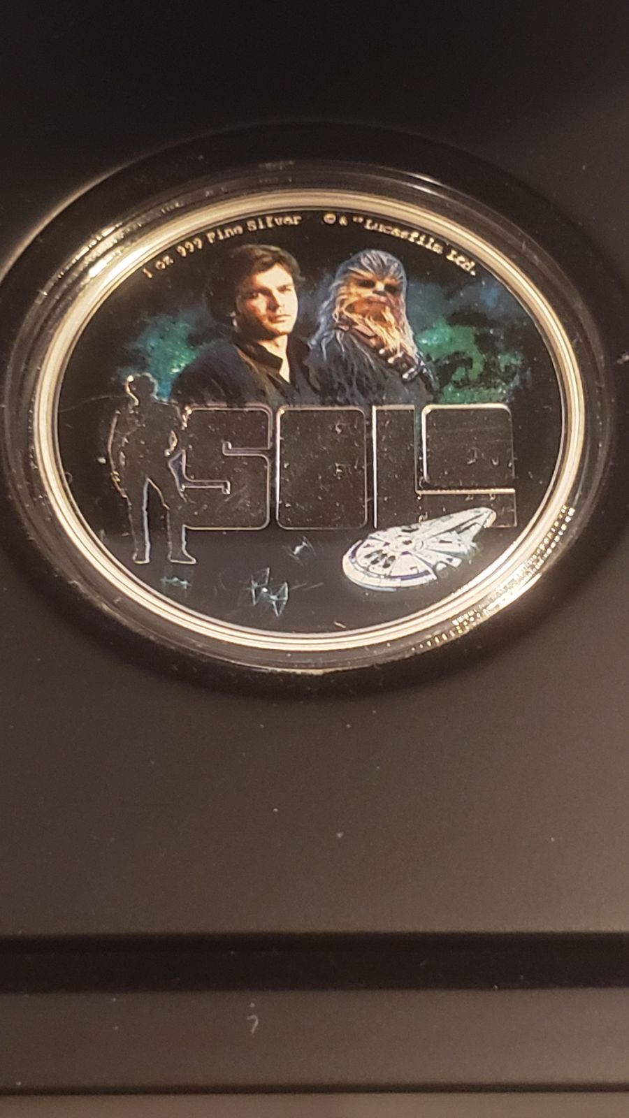 Niue Mint Hans Solo coin