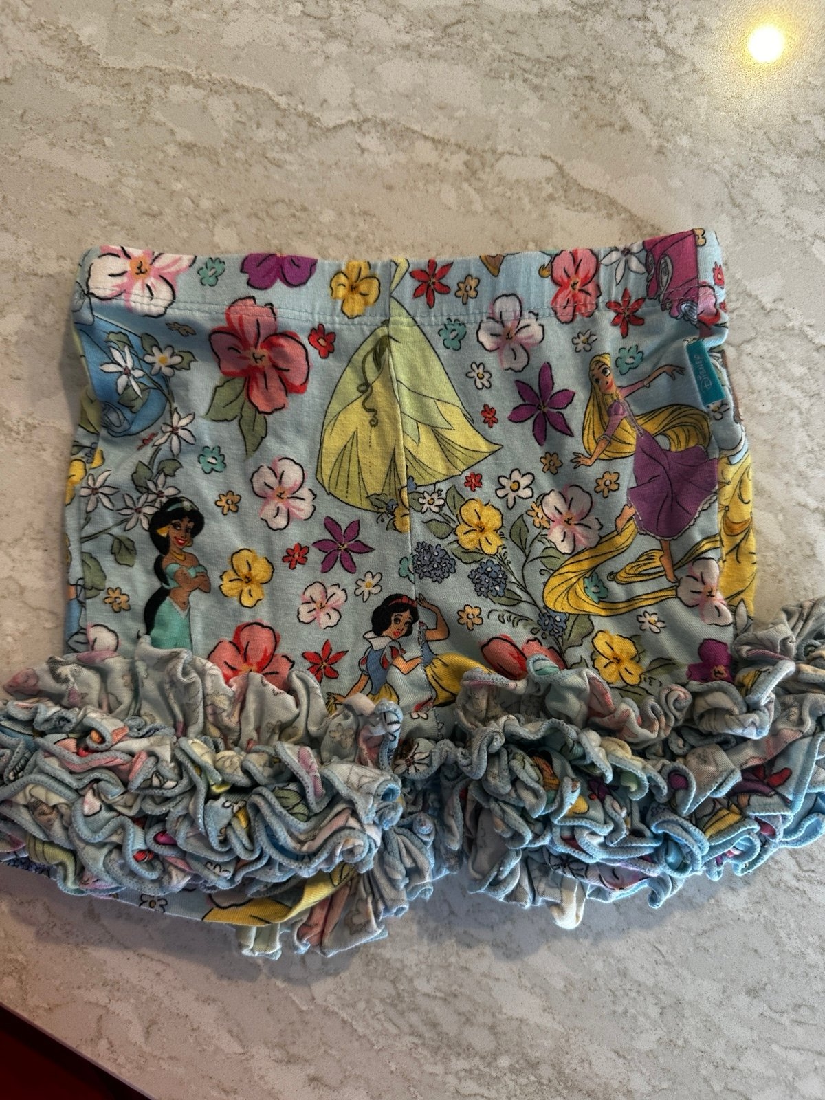Posh Peanut disney princess ruffle shorts
