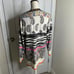 Anthropologie animal paisley zebra peacock open sweater cardigan size small boho