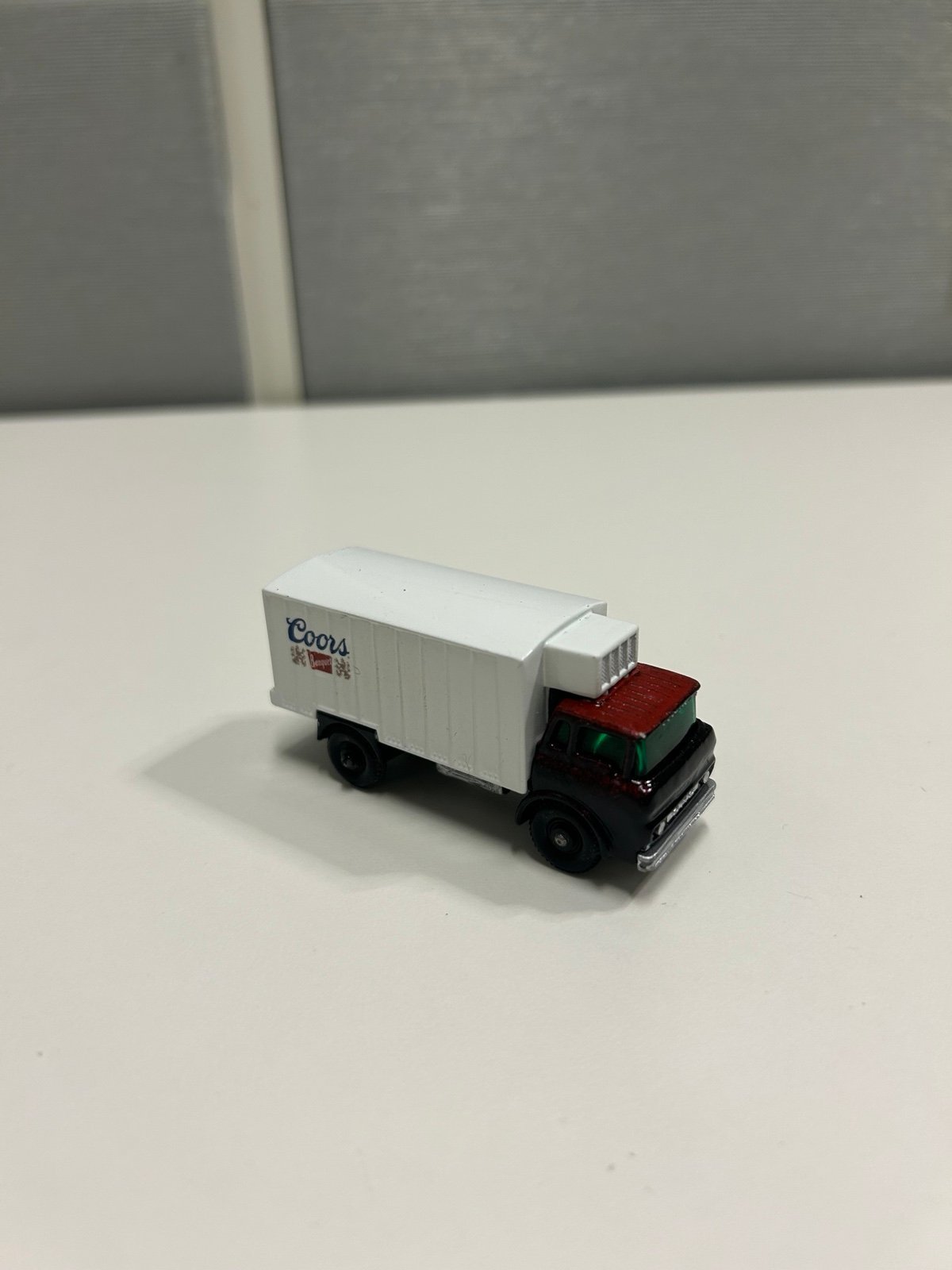 CUSTOM Vintage Lesney Matchbox No. 44 Refrigerated “Coors Beer” Truck