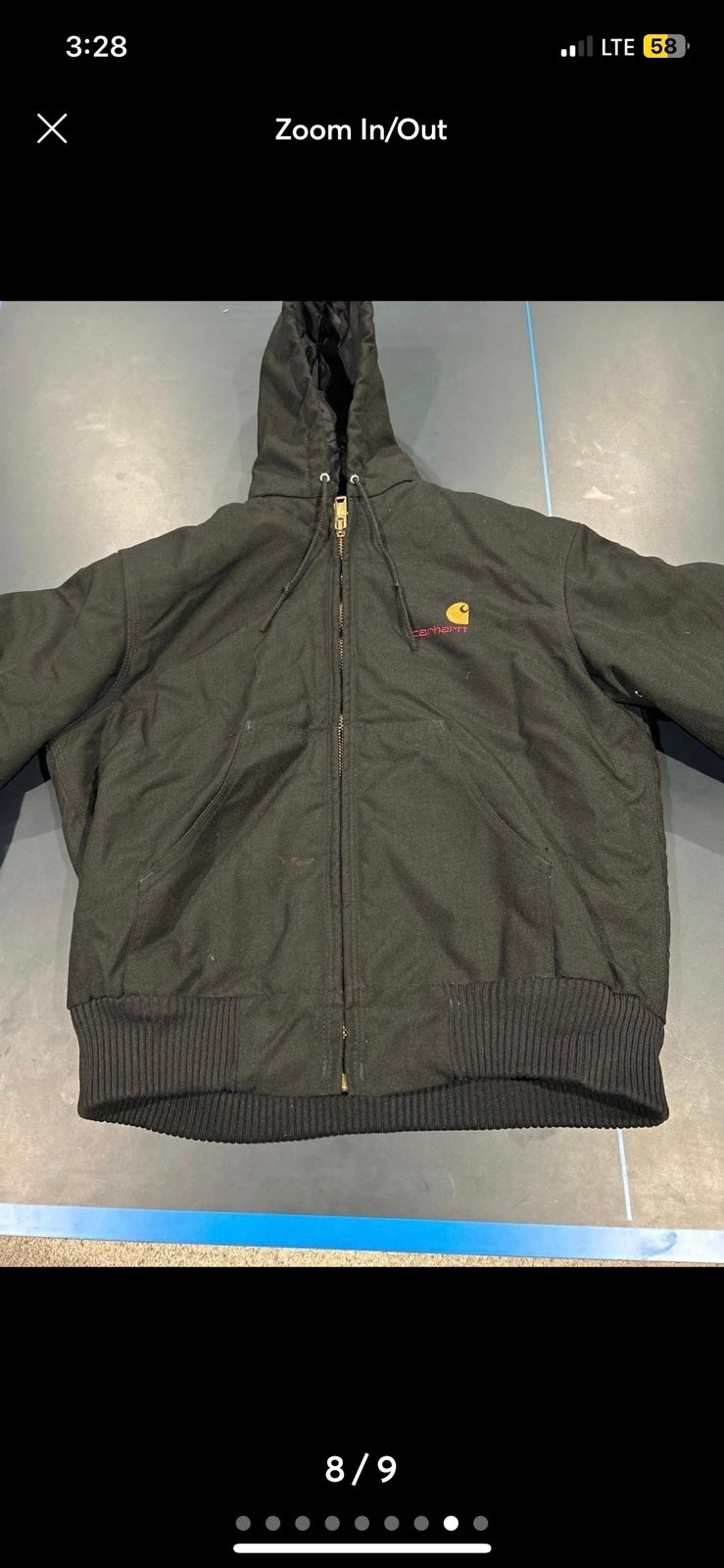 Carhartt coat fleece jackets for men