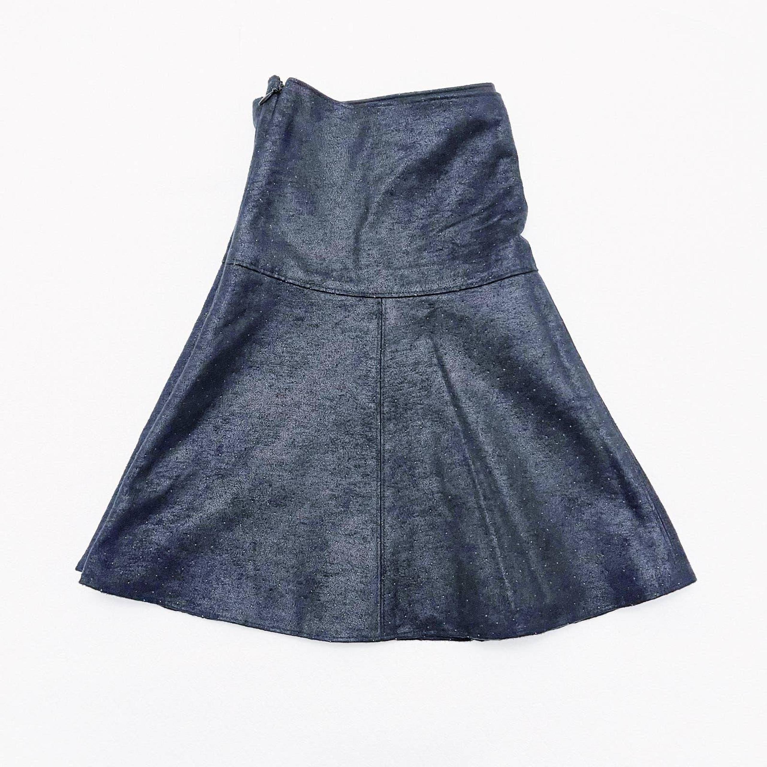 Club Monaco Irina Skirt A Line SZ6 Black