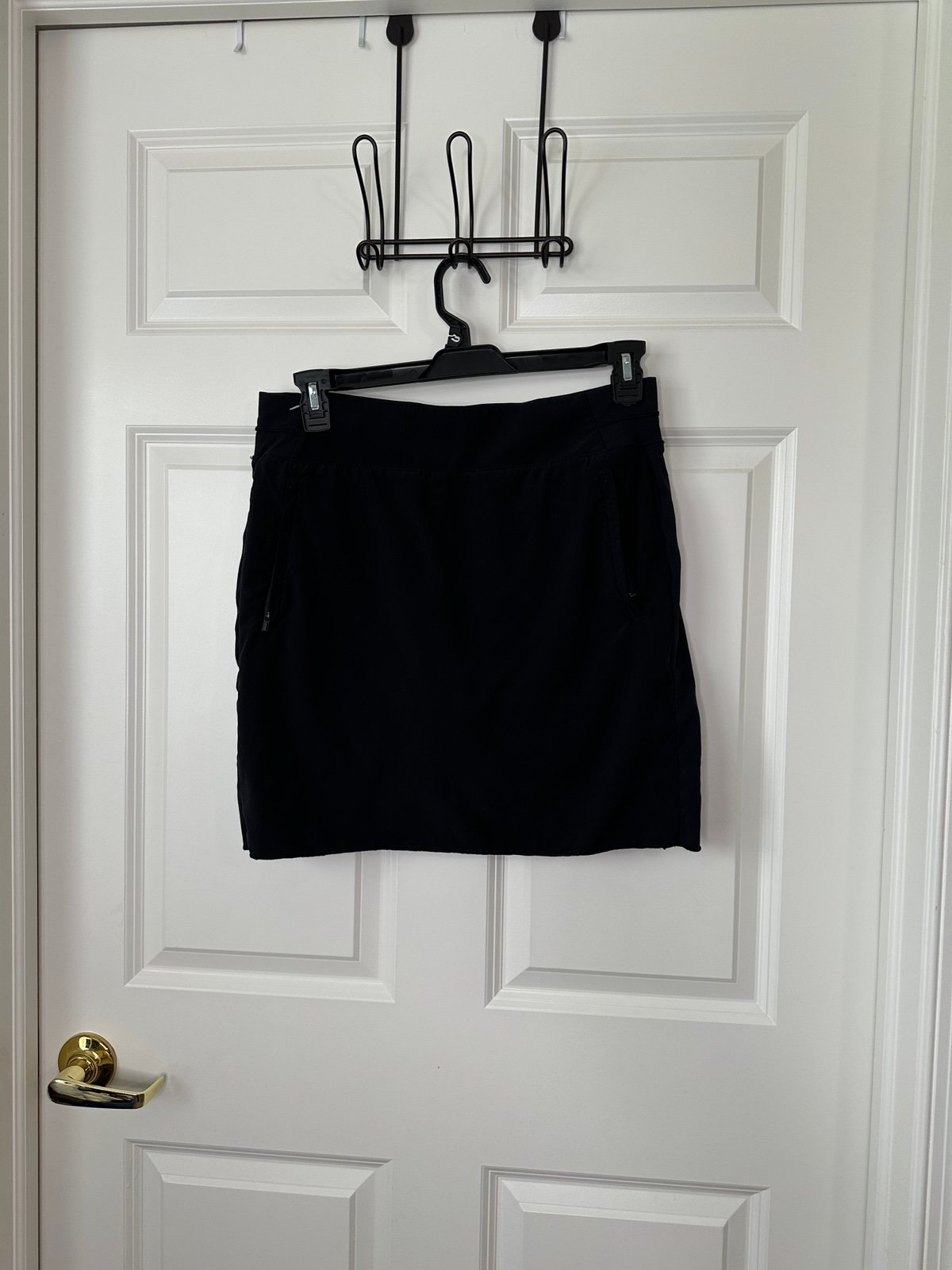 Athleta Black Soho Skort UPF 50 Stretch Womens Size 10