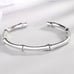 The Bamboo II Cuff Bracelet in 925 silver