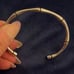 The Bamboo II Cuff Bracelet in 925 silver
