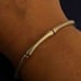 The Bamboo II Cuff Bracelet in 925 silver