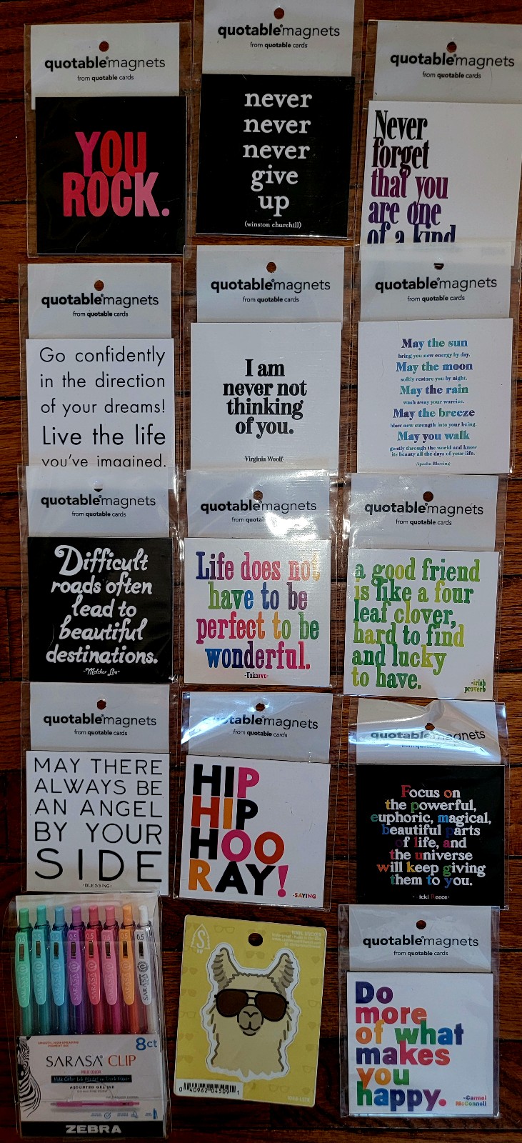 on magnets package