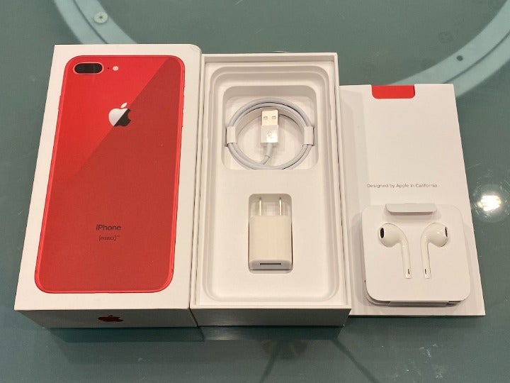 Iphone 8 Plus Box,NO PHONE w/Accessories