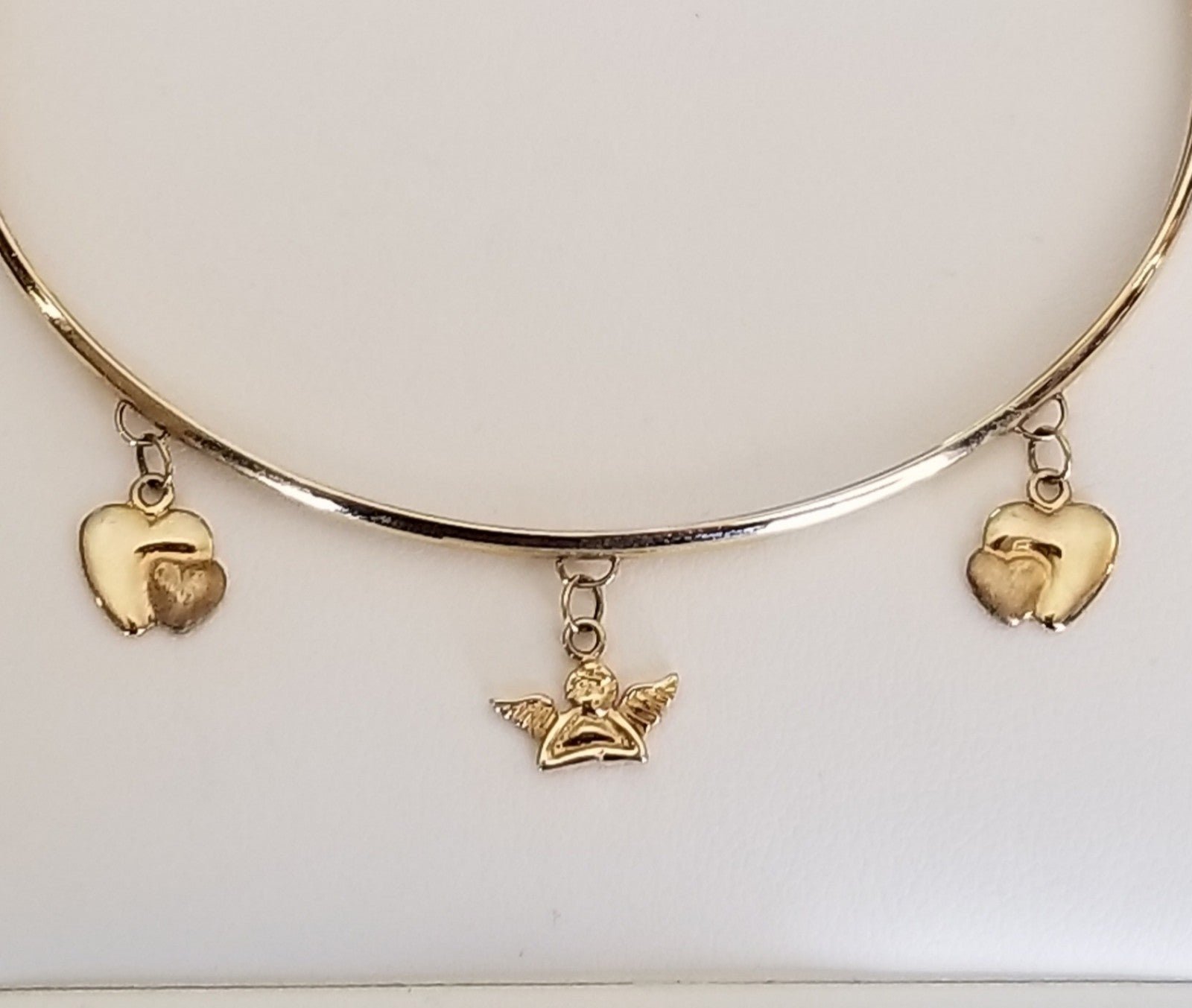 10K Gold Bangle Bracelet
