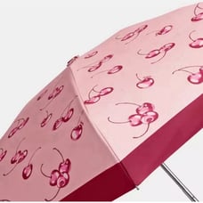 Authentic coach mini umbrella with cherry print