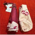 Authentic coach mini umbrella with cherry print