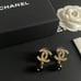 Letter double C earrings
