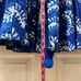 Aqua x Studio 189 Rainbow Leaf Print Maxi Skirt Size XS New With Tags