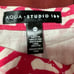 Aqua x Studio 189 Rainbow Leaf Print Maxi Skirt Size XS New With Tags