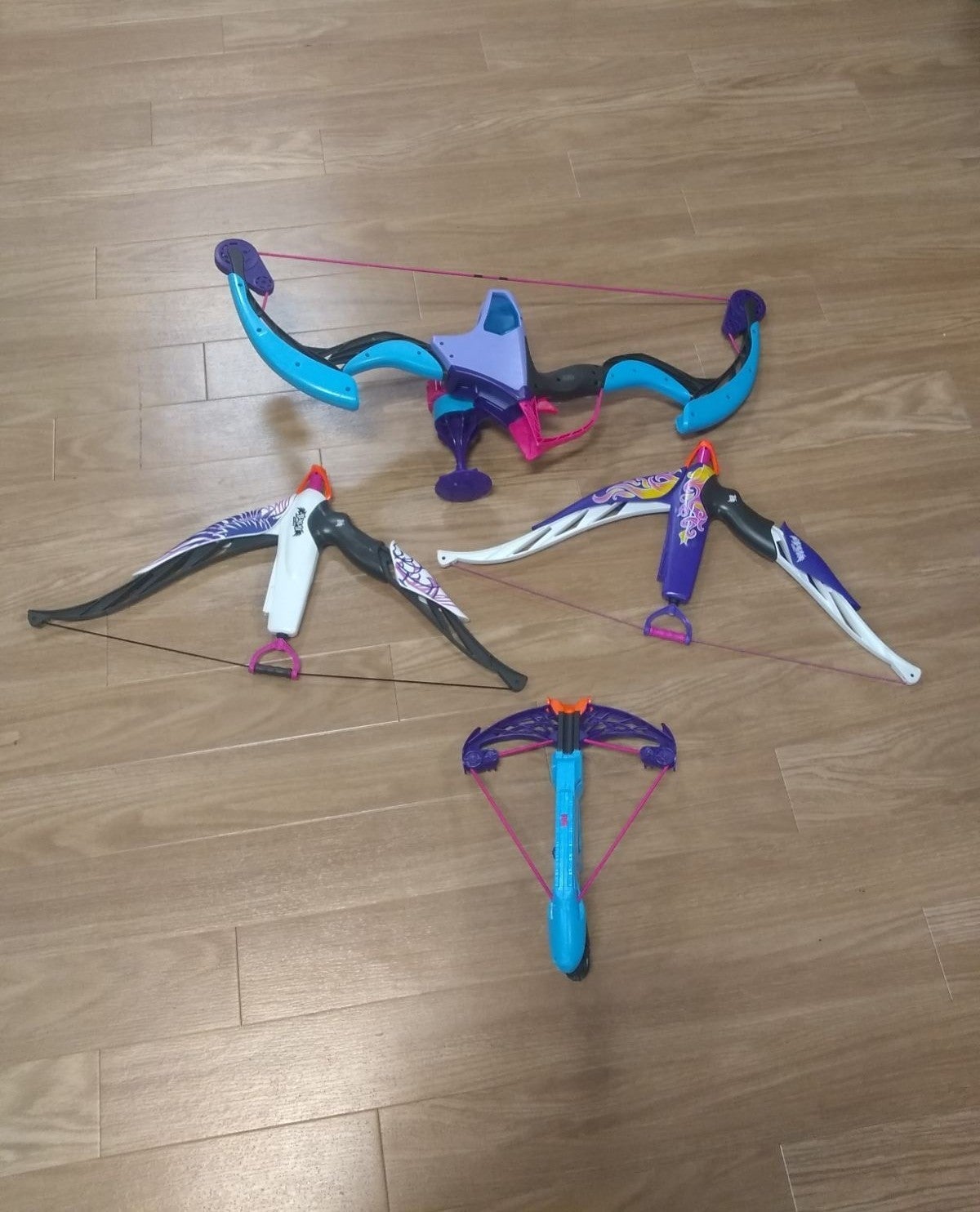 Girls nerf rebel crossbow lot
