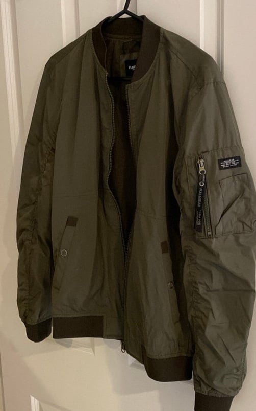 Bomber Jacket with zippers and pockets